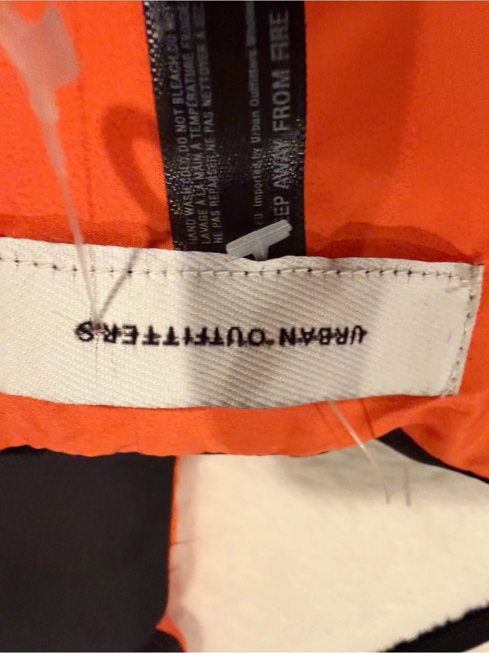 Urban Outfitters bold orange
